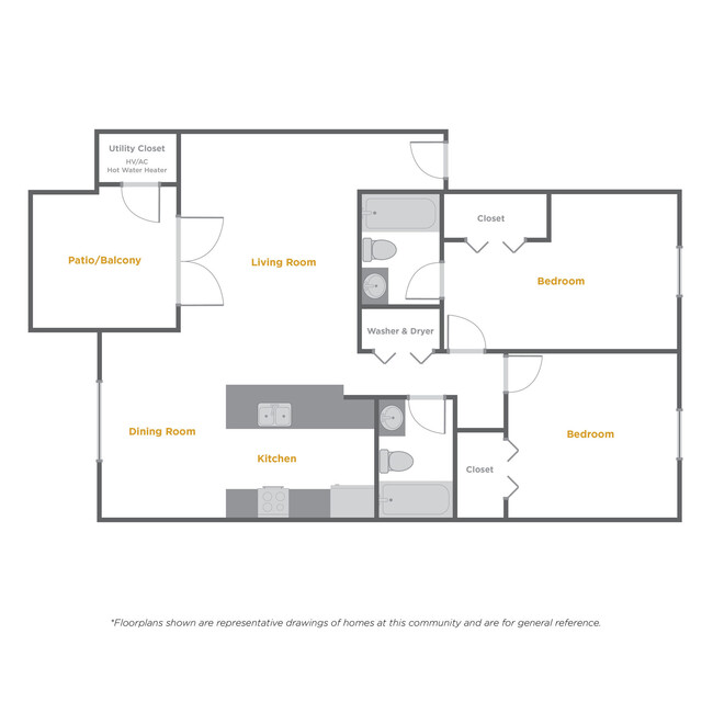 Floorplan - The Legacy at Druid Hills