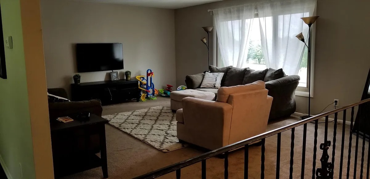 spacious living room - 5800 West Old Shakopee Road