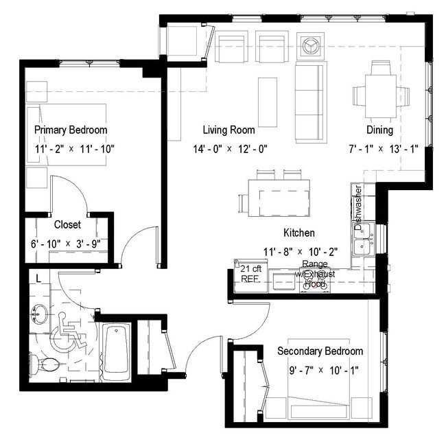 Floorplan - Owasso Gardens (Age 55+)