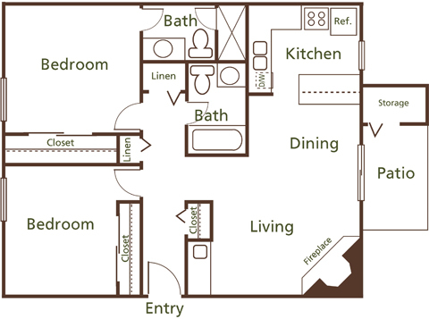 Floorplan - Sterling Sahara