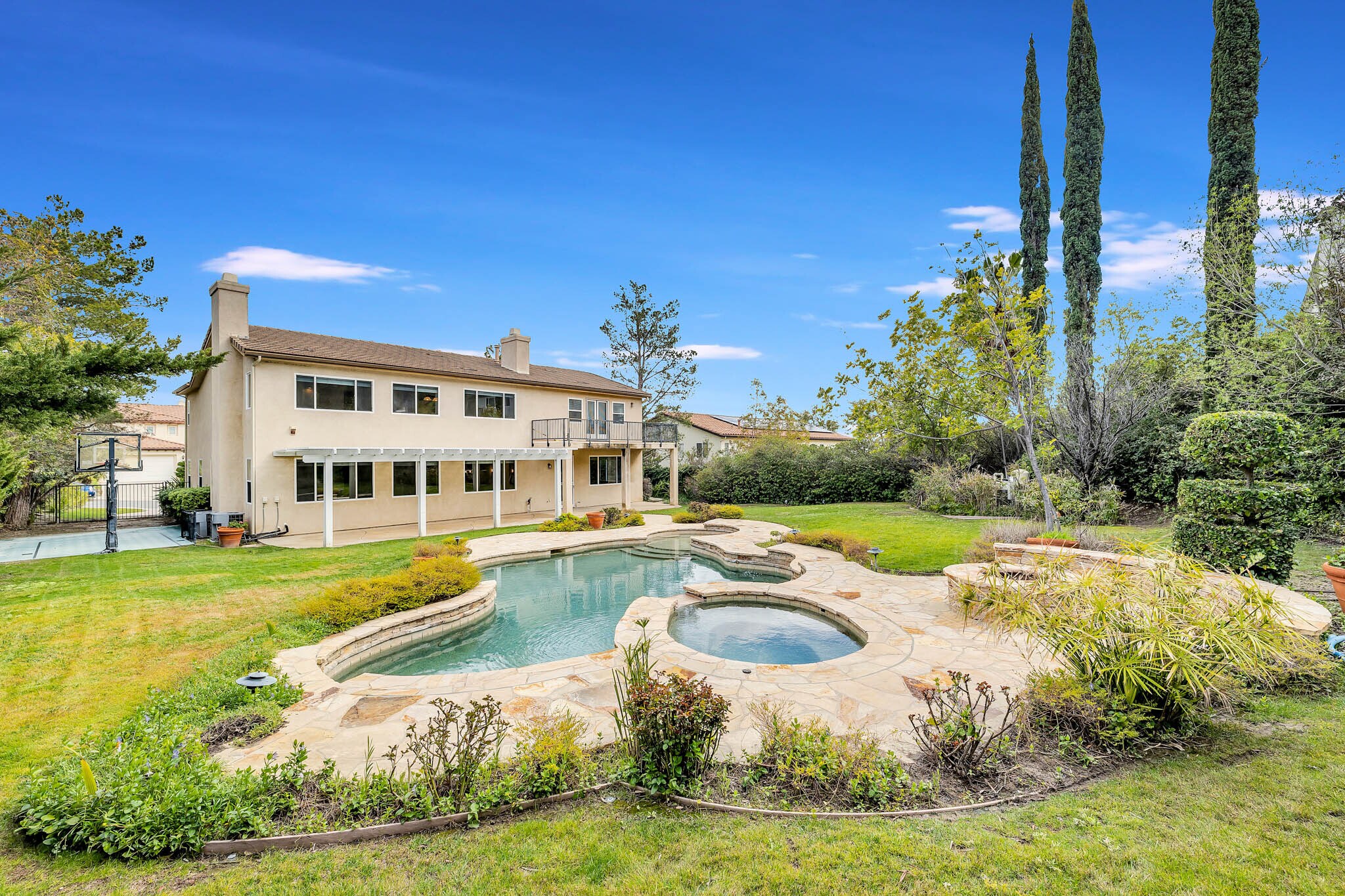 Pool & Spa View To House - 12215 Delante Ct