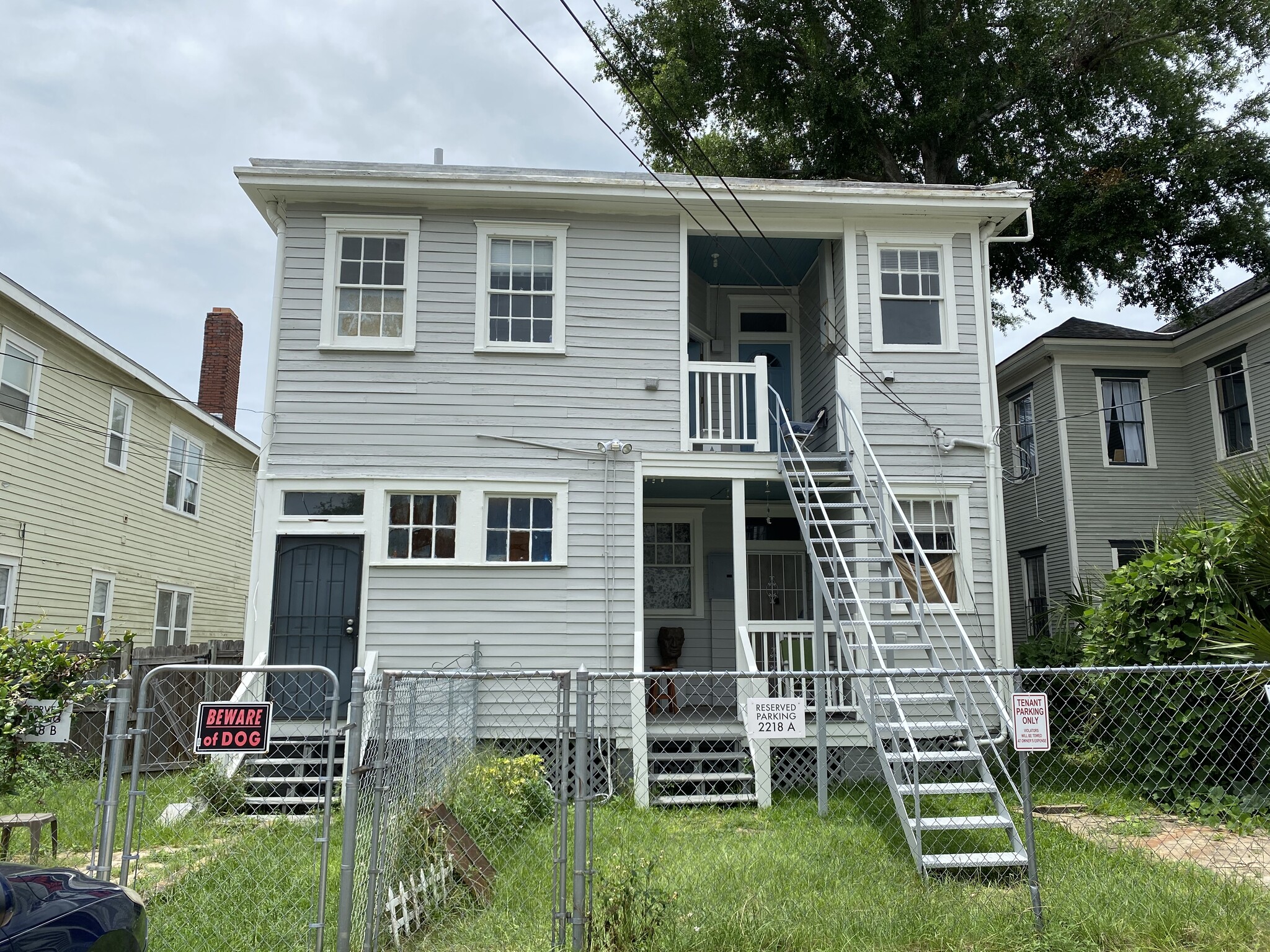 Back of building - 2220 Whitaker Street