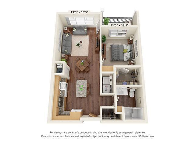 Floorplan - Covington Crossings 55+ Senior Living