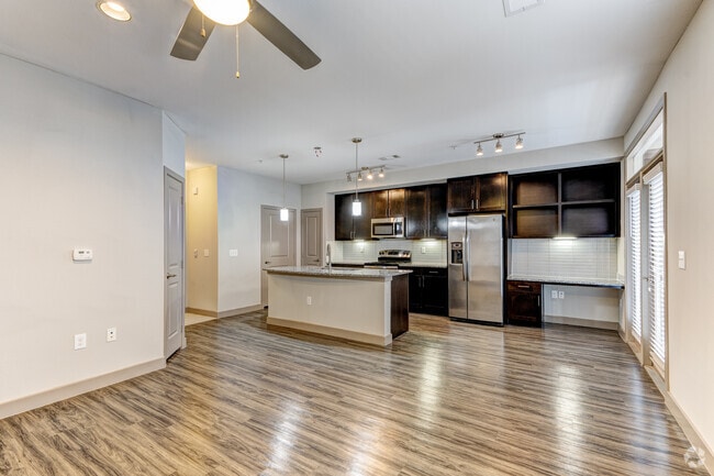 1BR, 1BA - 786SF - Living Room - Regalia Bella Terra apartments