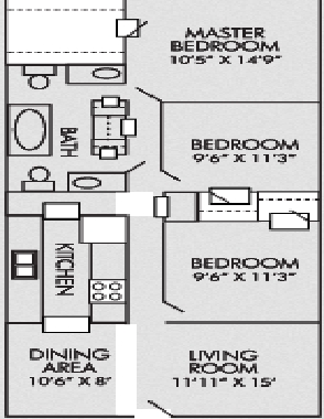 3BR/1.5BA - Lubbock Square