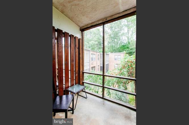 Private, enclosed balcony in master bedroom - 3719 12th St NE