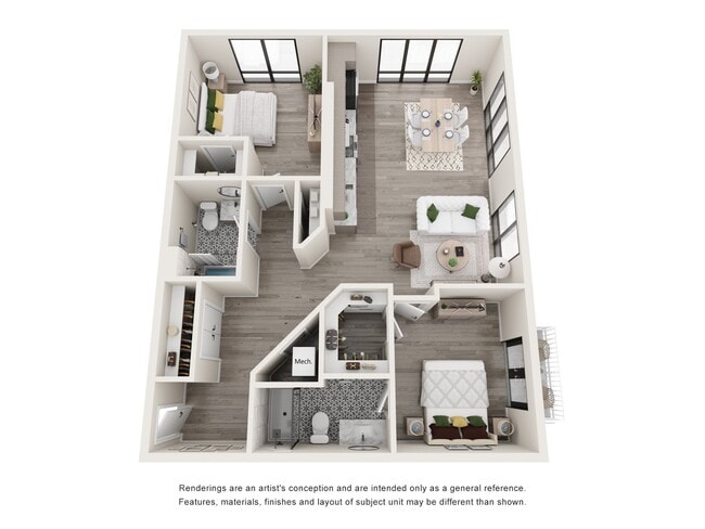 Floorplan - The Highrailer Apartments