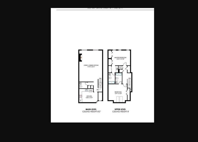 Floor Plan - 1400 East Capitol St NE