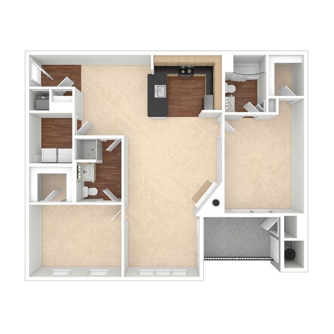 Floorplan - The Elms at Arcola