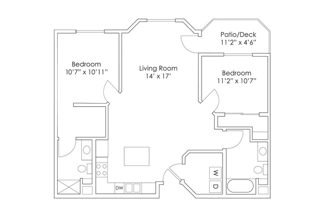 Floorplan - The Meadows Apartments