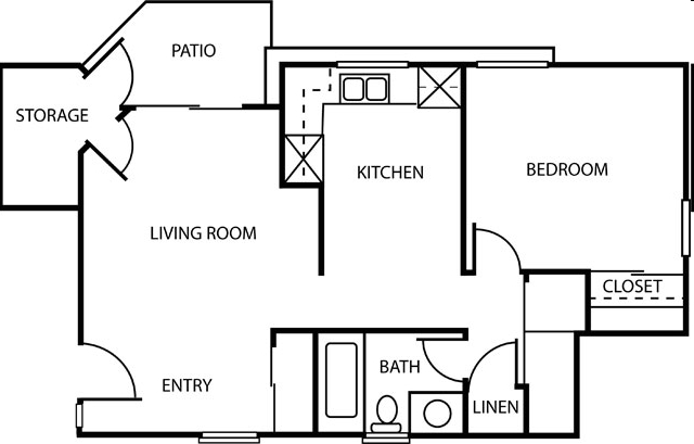 1BR/1BA - Mountain Ridge Manor