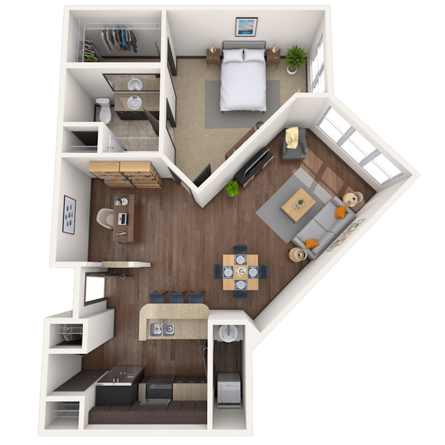 Floorplan - MAA Uptown