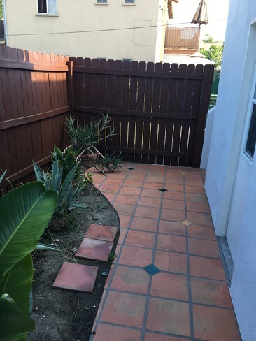 Walkway to front door - 5943 Tujunga Ave