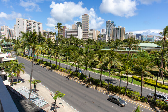 view from pool deck - 1920 Ala Moana Blvd