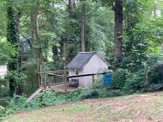 play structure in back yard - 814 Tullahoma Dr