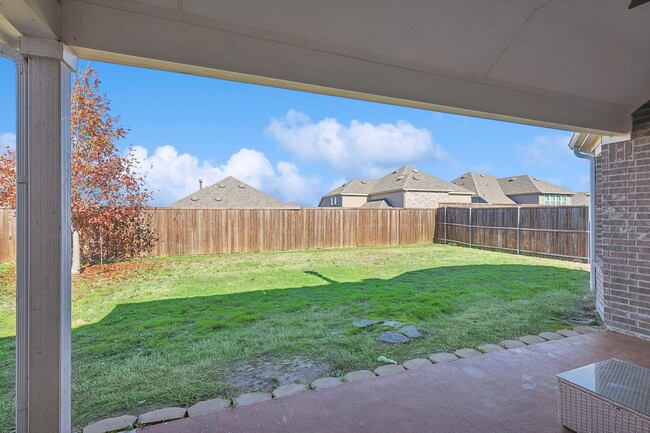 Backyard - 1329 Millican Ln