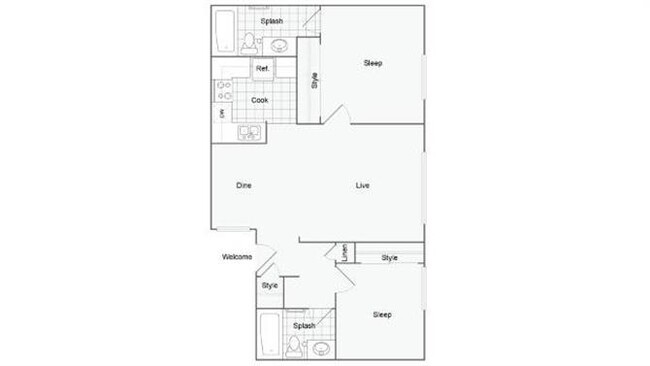 Floorplan - Alturas Paso Robles Apartment Homes