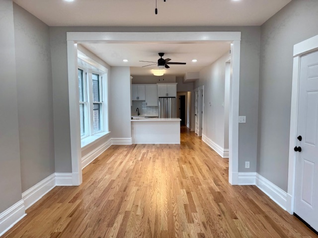 dining room and kitchen - 4200 N Damen Ave