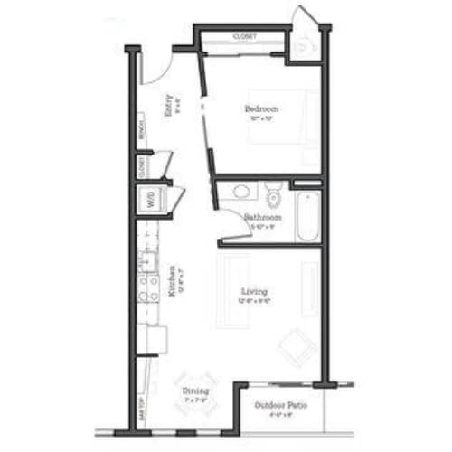 Interior Photo - SloHi Flats