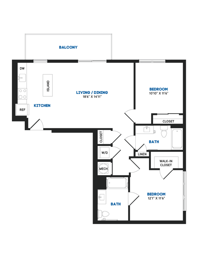 Floorplan - The Chase at Bryant Street
