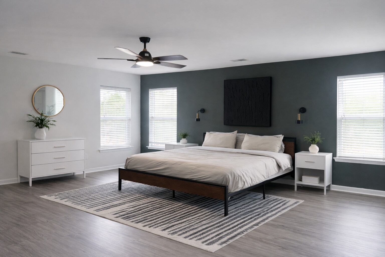 Large Primary Suite with attached bath and walk in closet - 429 Indigo Ridge Dr