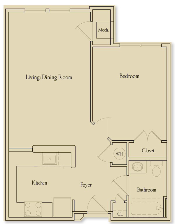 Floorplan - Victory Square Senior Apartments