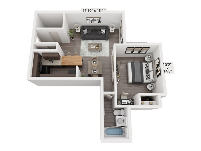 Floorplan - Archer Tower