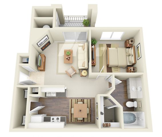 Floorplan - Lambertson Farms Apartment Homes