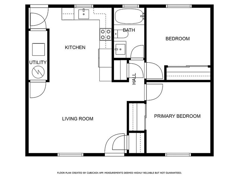 floor plan - 1026 N Atherton St