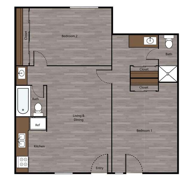 Floorplan - Mesh Apartments