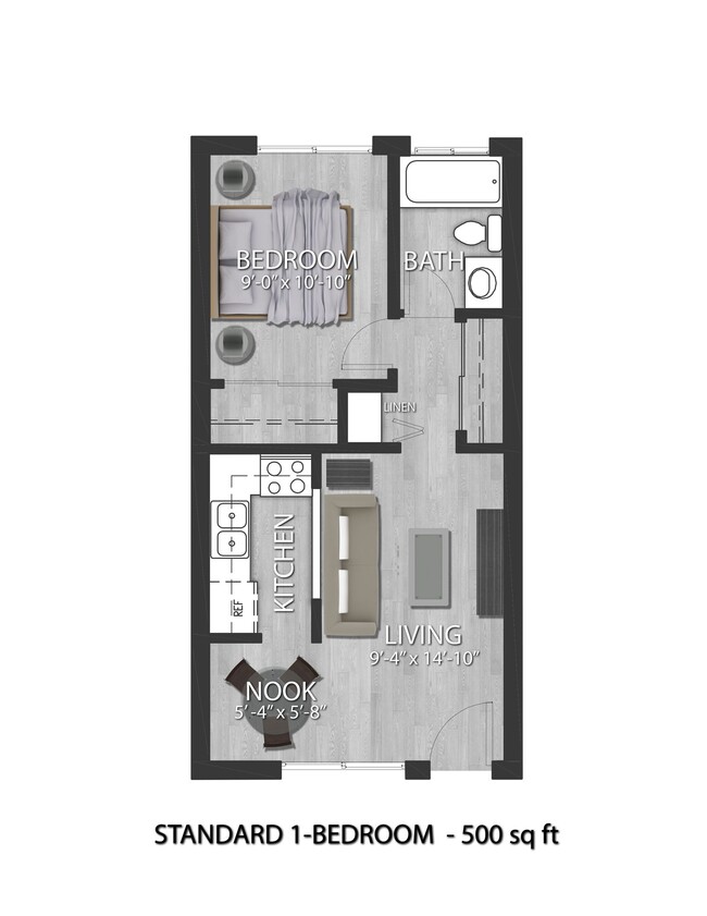 Floorplan - Avanti Apartments