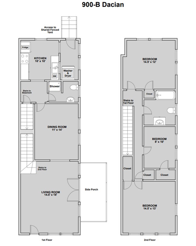 Building Photo - 1,550 square feet in Trinity Park. High ceilings, French doors, and a porch worth sitting on.