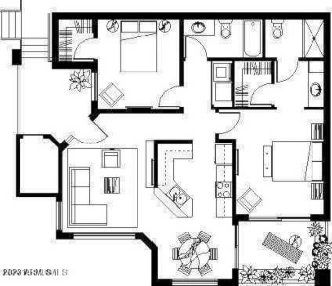 Floor plan - 1295 N Ash St