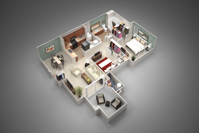 Floorplan - Borrego at Spectrum