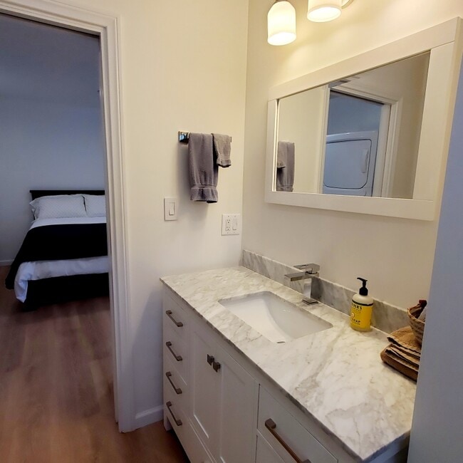 Vanity w/marble top - 8973 W 24th St