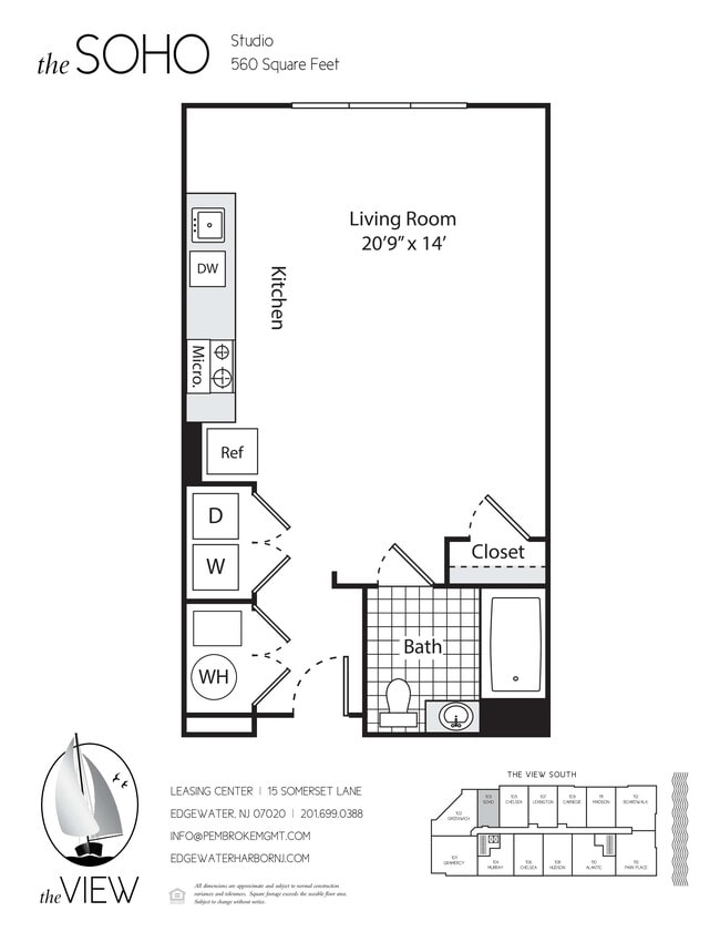 Floorplan - The View at Edgewater