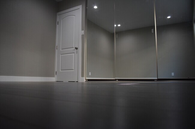 Floor-to-ceiling closet mirrors - 10231 Woodworth Ave