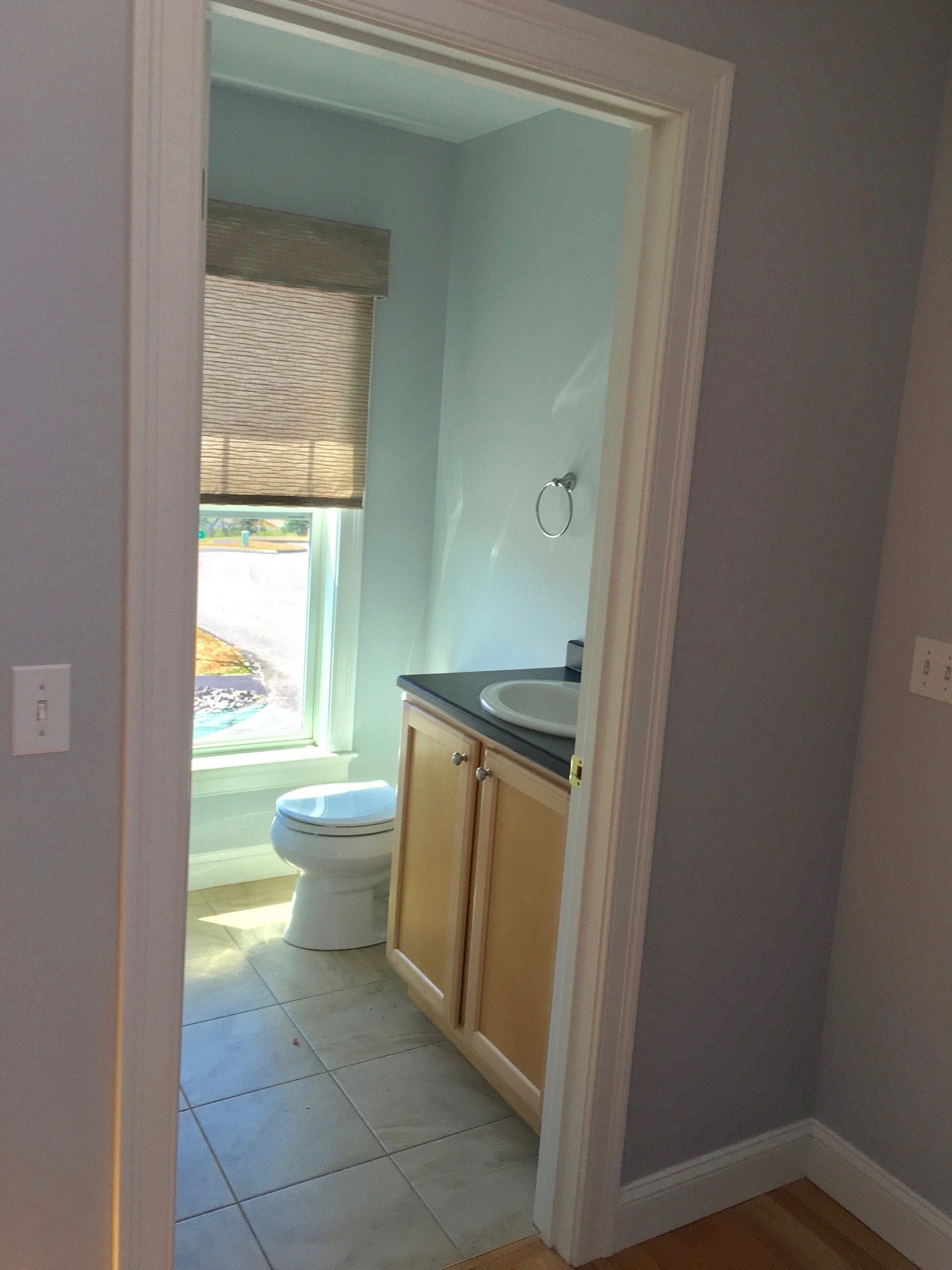 Half bath on 1st floor off kitchen - 14 Heron Cove Dr