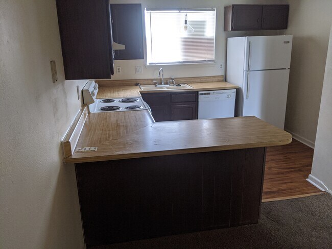 Kitchen view from dining room - 8470 Decatur St