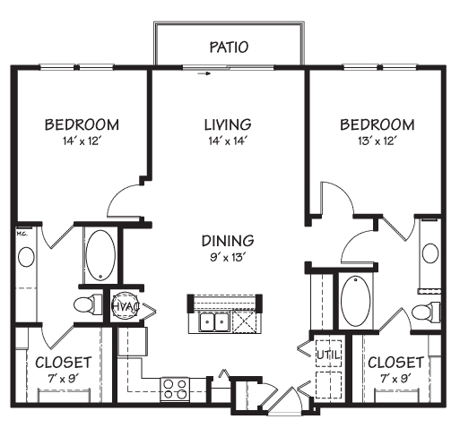 Floorplan - The Reserve on Cave Creek