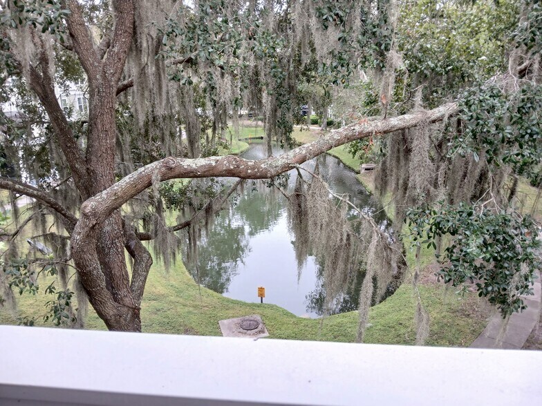 Lagoon view from deck - 100 Kensington Blvd