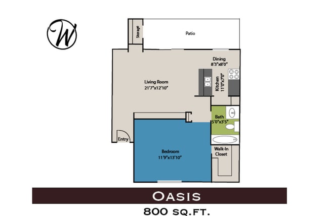 Floorplan - Waters at Barton Creek