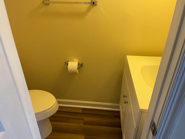 1/2 bath on first floor - 221 Bailiff Ct