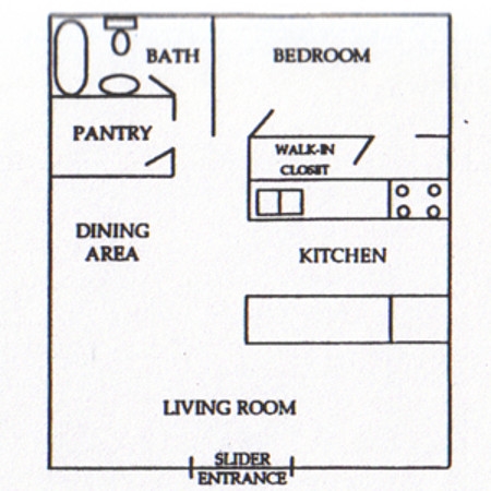 1BR/1BA - The Willows
