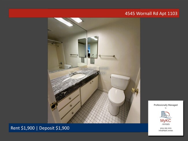 Building Photo - Upscale 2-Bedroom Corner Condo at Parkway Towers — Steps from the Plaza