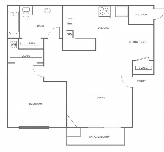 Floorplan - AMBER GLEN APARTMENTS