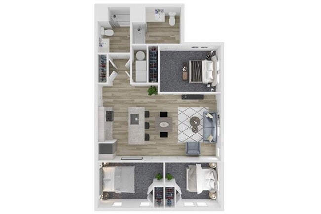 Floorplan - The Clara Apartments