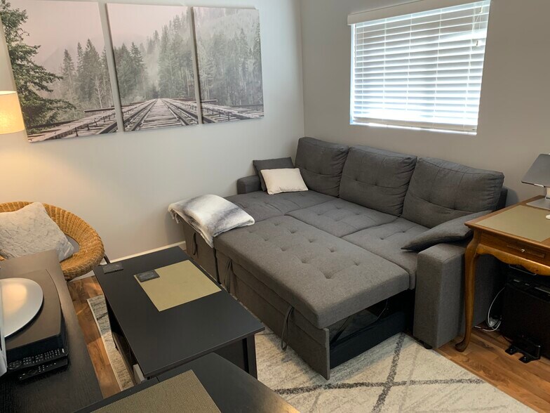 Sofa converted into full size bed - 1433 E. Edgemont Avenue