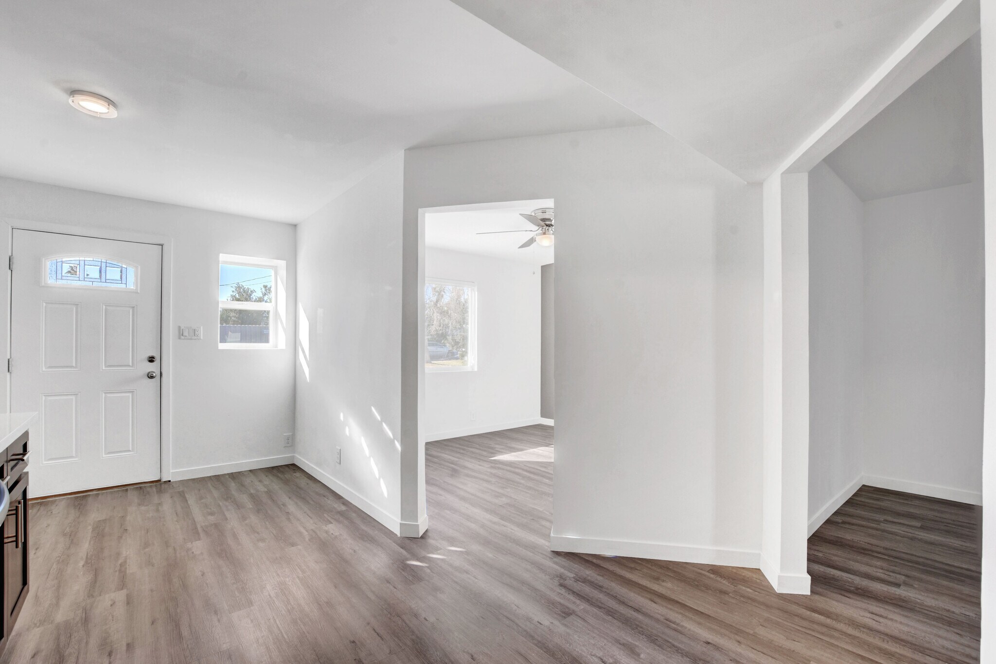 kitchen/dining area and entry to bedroom1 - 1774 Willow Trl