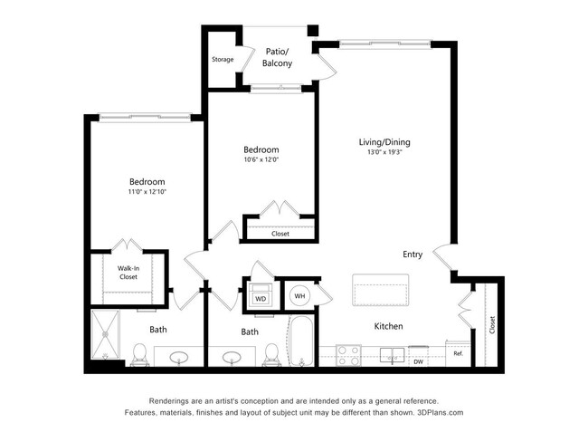 Floorplan - South Range Crossings